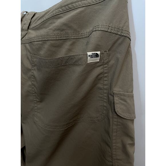 The North Face Paramount Valley Convertible Pants Womens 12 Short Brown Roll Up - Picture 6 of 6